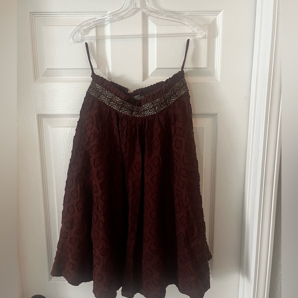 Midi anthropology skirt